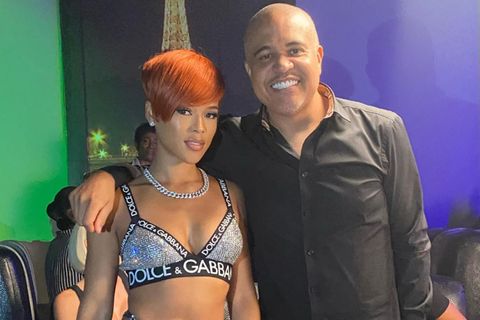 Irv Gotti hér með rapparanum Tequila. Gotti var snillingur í að uppgötva nýja tónlistarmenn og …