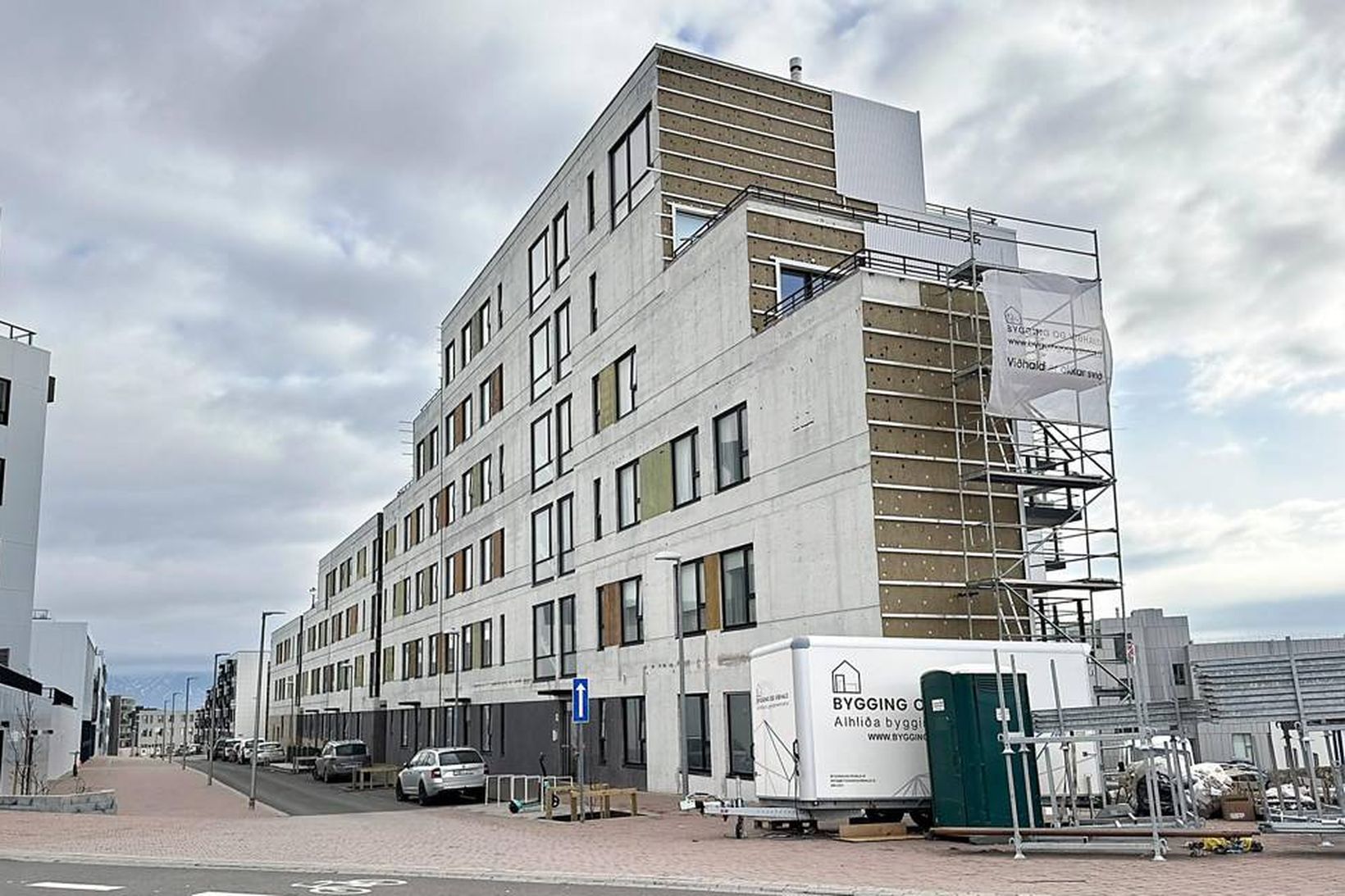 Það kostar 315 milljónir að laga húsið við Trilluvog 1 …