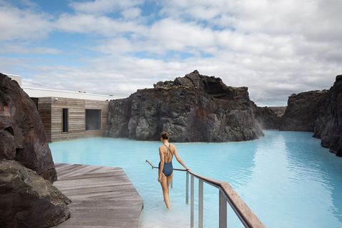 From the Retreat at Blue Lagoon Iceland.