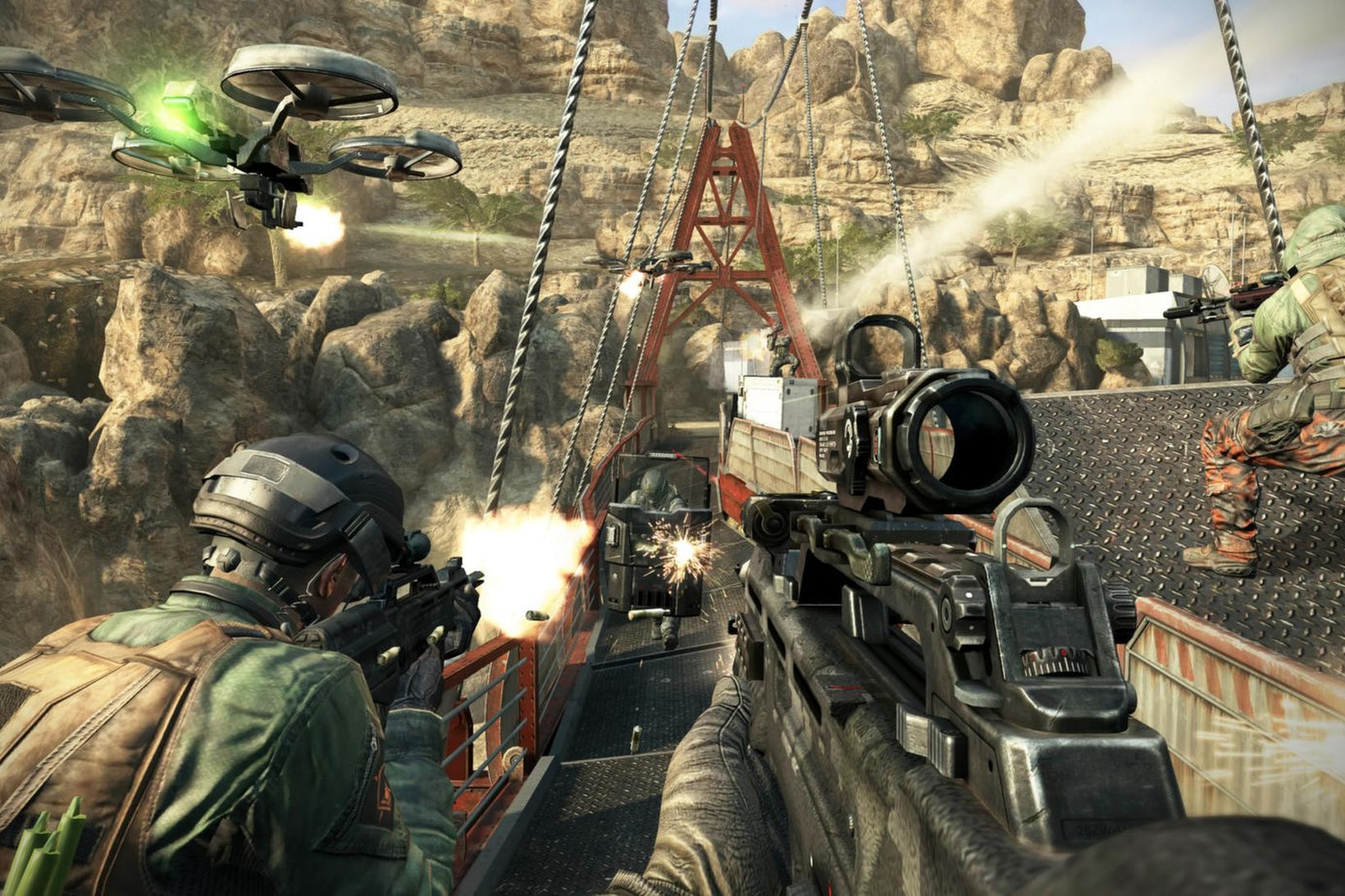 Leikurinn Call of Duty: Black Ops II kom út árið …