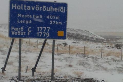 Heiðin er lokuð.