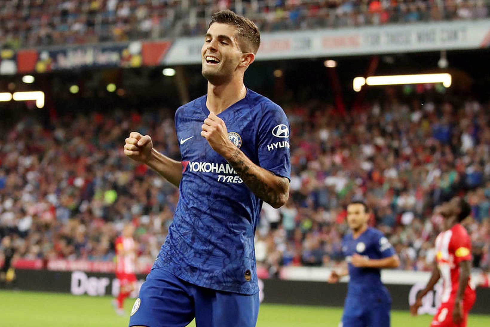 Christian Pulisic er ætlað að fylla skarðið sem Eden Hazard …