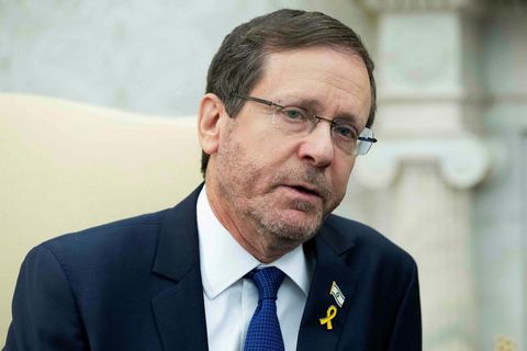 Isaac Herzog forseti Ísraels.