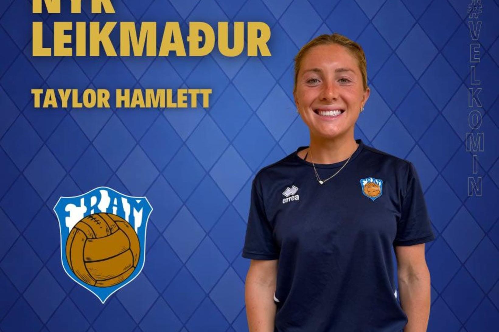 Fram semur við bandarískan framherja