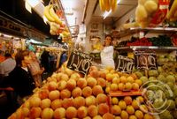 Mercado de La Boqueria í Barcelona