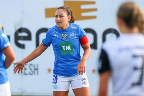 Andrea Mist Pálsdóttir er komin með 200 deildaleiki á ferlinum.