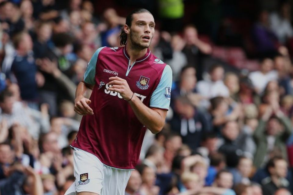 Miklar vonir eru bundnar við Andy Carroll, enska landsliðsframherjann, sem er kominn til West Ham …