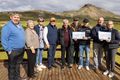 Stuðningur Félagar úr Lionsklúbbi Grundarfjarðar, Skotfélagi Grundarfjarðar og Golfklúbbnum Vestarr þegar styrkirnir voru afhentir.