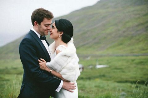 Owen Dalby og Meena Bashin gengu í hjónaband á Íslandi 2014. Tónlistarhátíðin Við Djúpið fer …