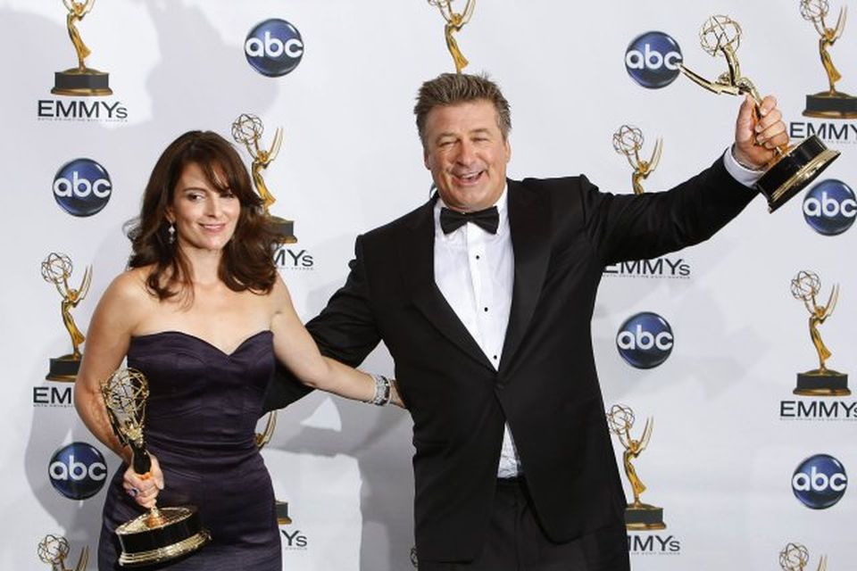 Tina Fey og Alec Baldwin fara með aðalhlutverkin í 30 Rock.