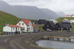 Vesturfarasetrið á Hofsósi er á snjóflóðahættusvæðinu.
