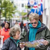 Ferðamenn í Austurstræti