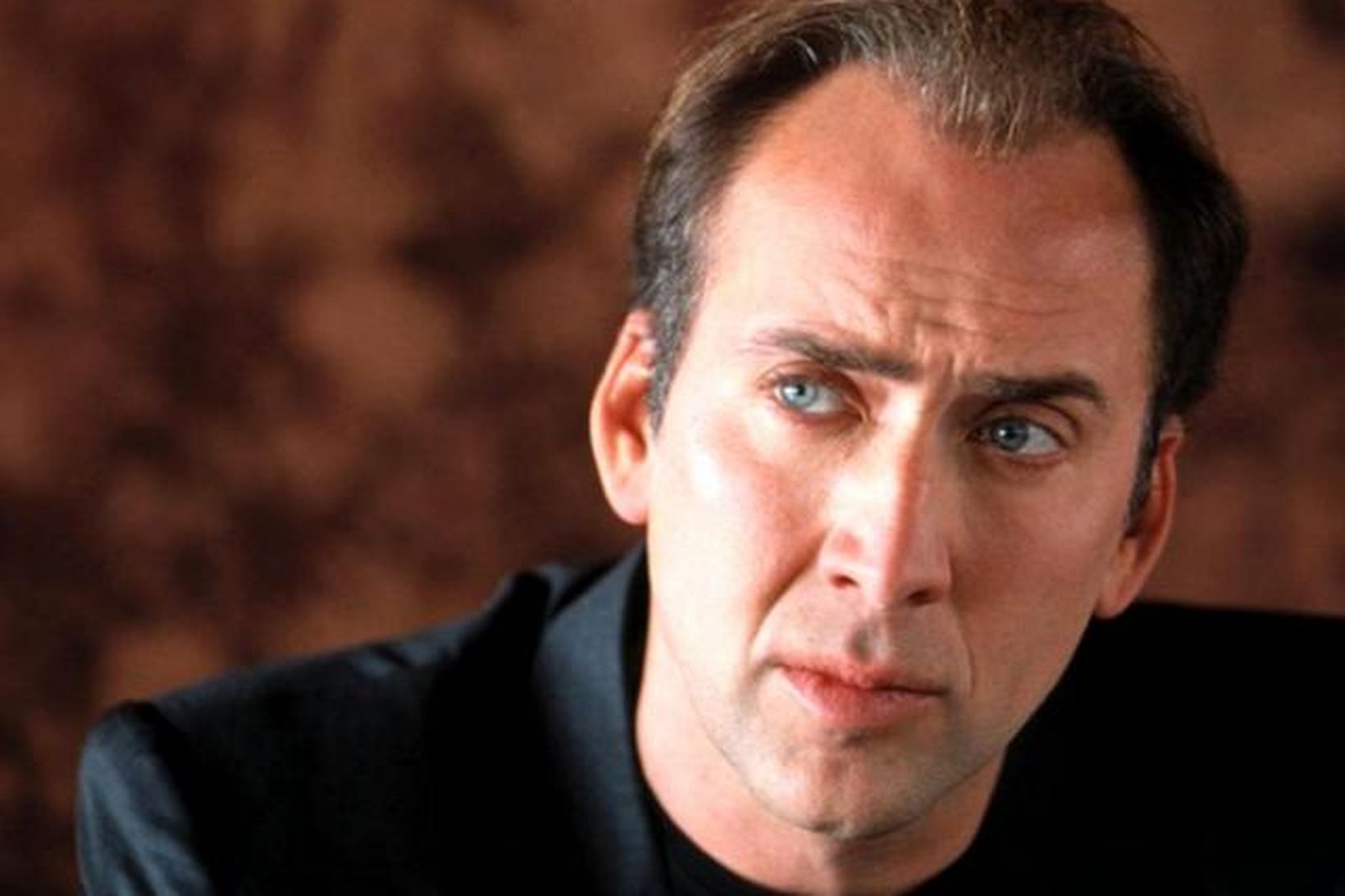 Nicolas Cage gifti sig í Las Vegas í vikunni.