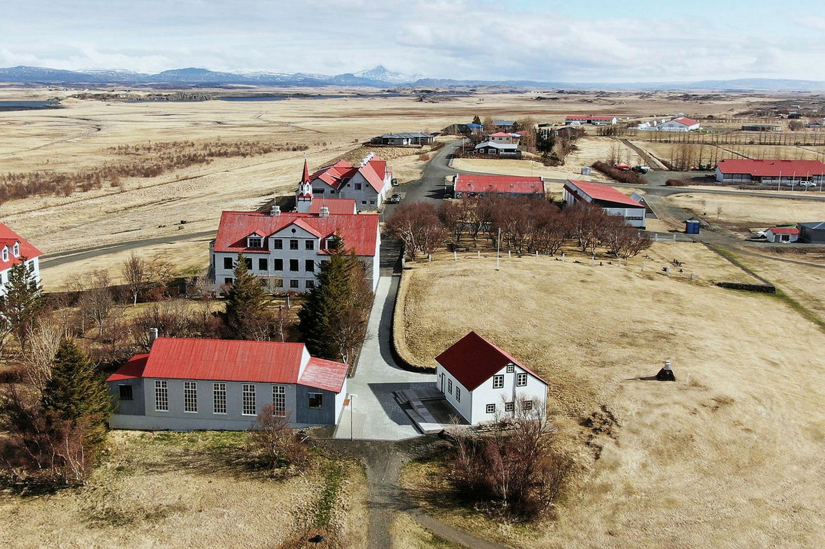 Á Hvanneyri er í senn fræðslu- og sögusetur íslensks landbúnaðar.