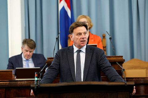 Karl Gauti Hjaltason, þingmaður Miðflokksins.