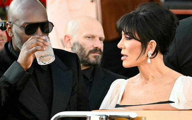 Bandaríski umboðsmaðurinn Corey Gamble og viðskiptakonan Kris Jenner áttu í einhverjum leiðindarorðaskiptum í Feneyjum.