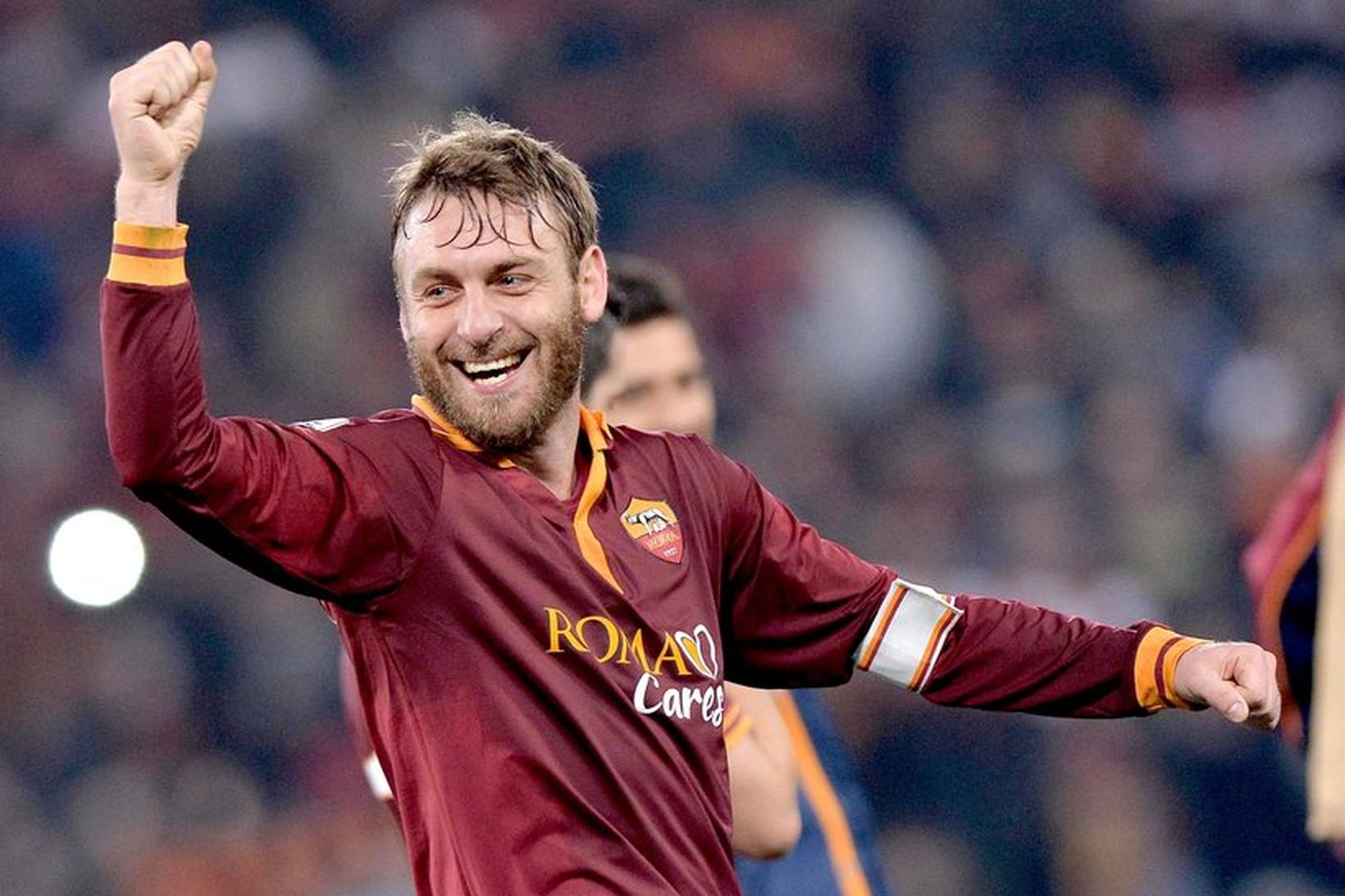 Daniele De Rossi er goðsögn hjá Roma.