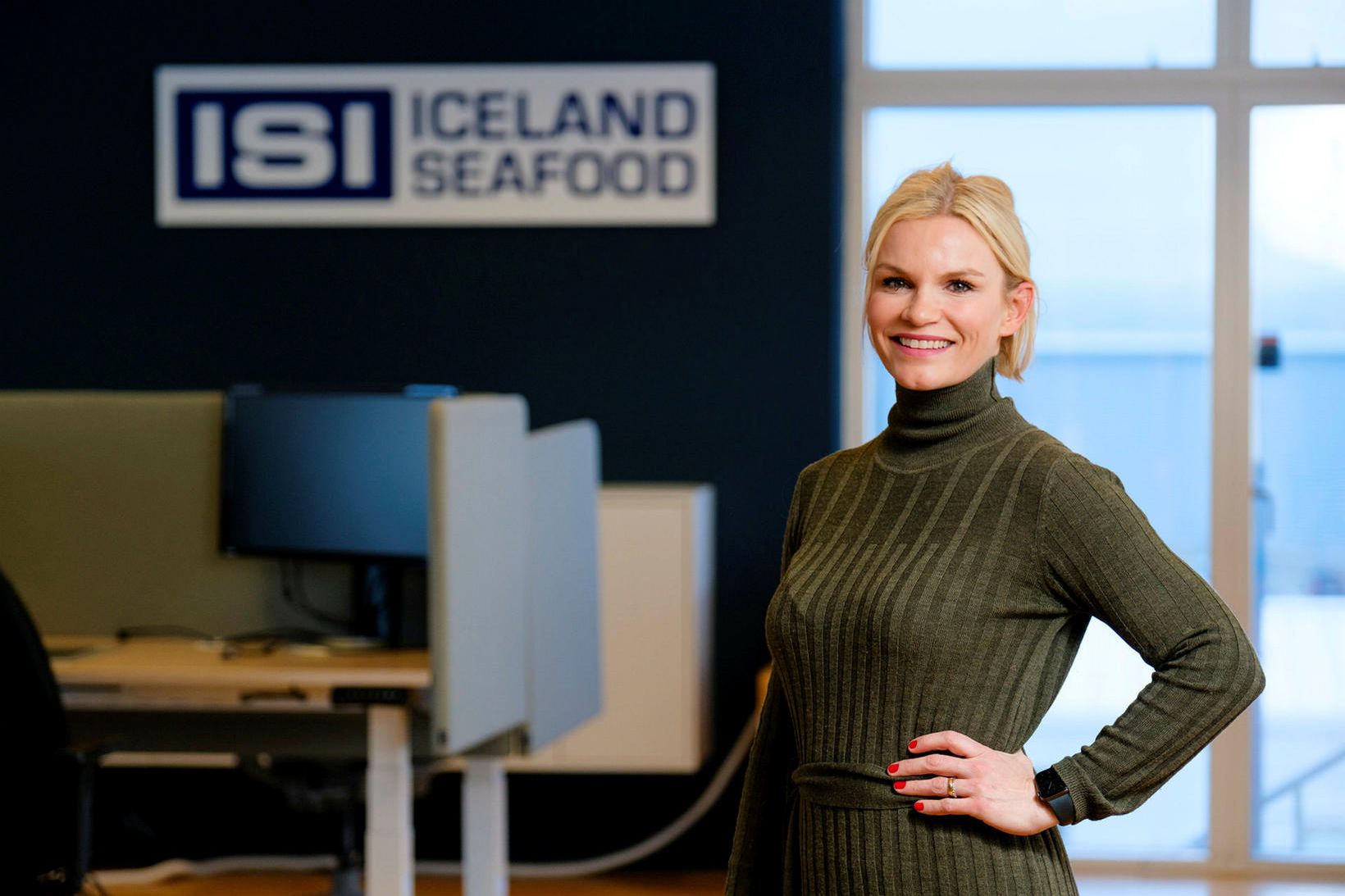 Tinna Gilbertsdóttir, hjá Iceland Seafood, segir það hafa gengið ótrúlega …