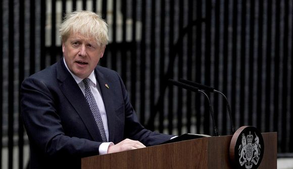 Boris Johnson staðfestir afsögn sína 