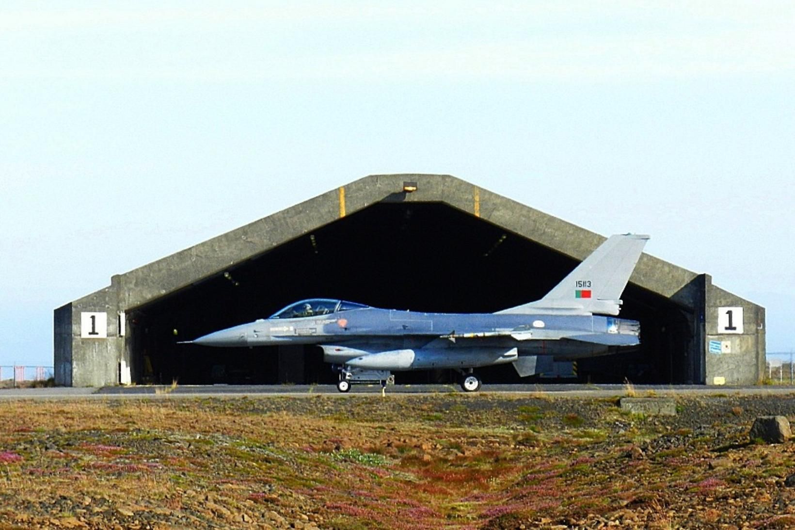 F-16 .ota portúgalska flughersins.