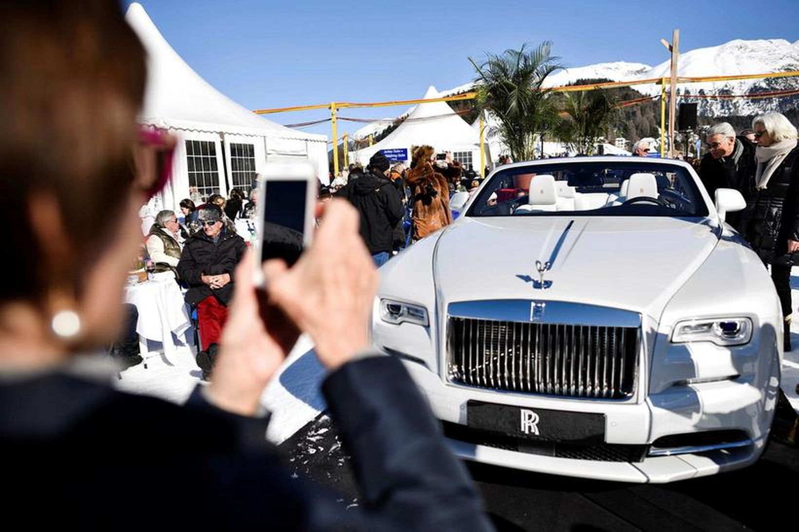 Bandaríkin eru stærsti markaðurinn fyrir Rolls Royce lúxusbíla.
