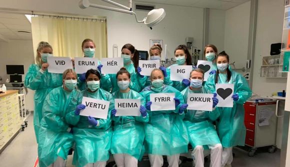 „Vertu heima fyrir okkur“