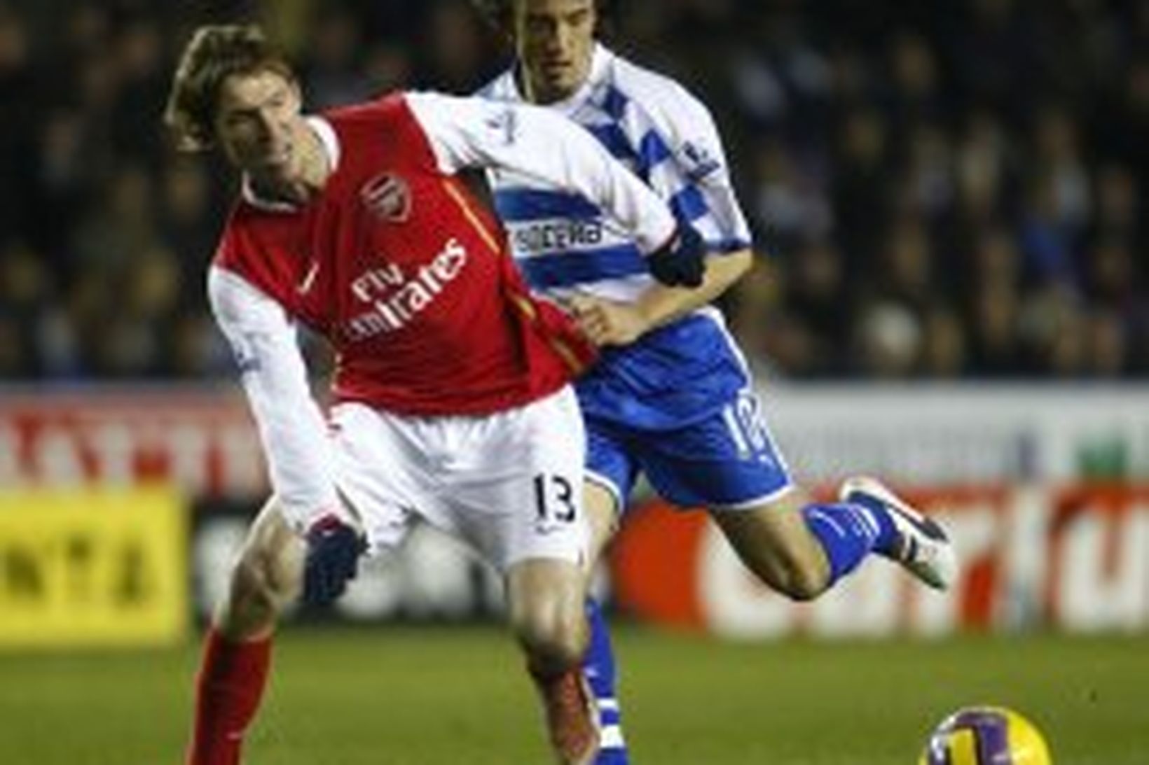 Aleksandr Hleb hjá Arsenal og Stephen Hunt hjá Reading eigast …