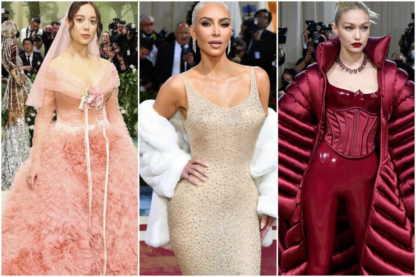 Glamúr og glæsileiki er í fyrirrúmi á Met Gala-hátíðinni.