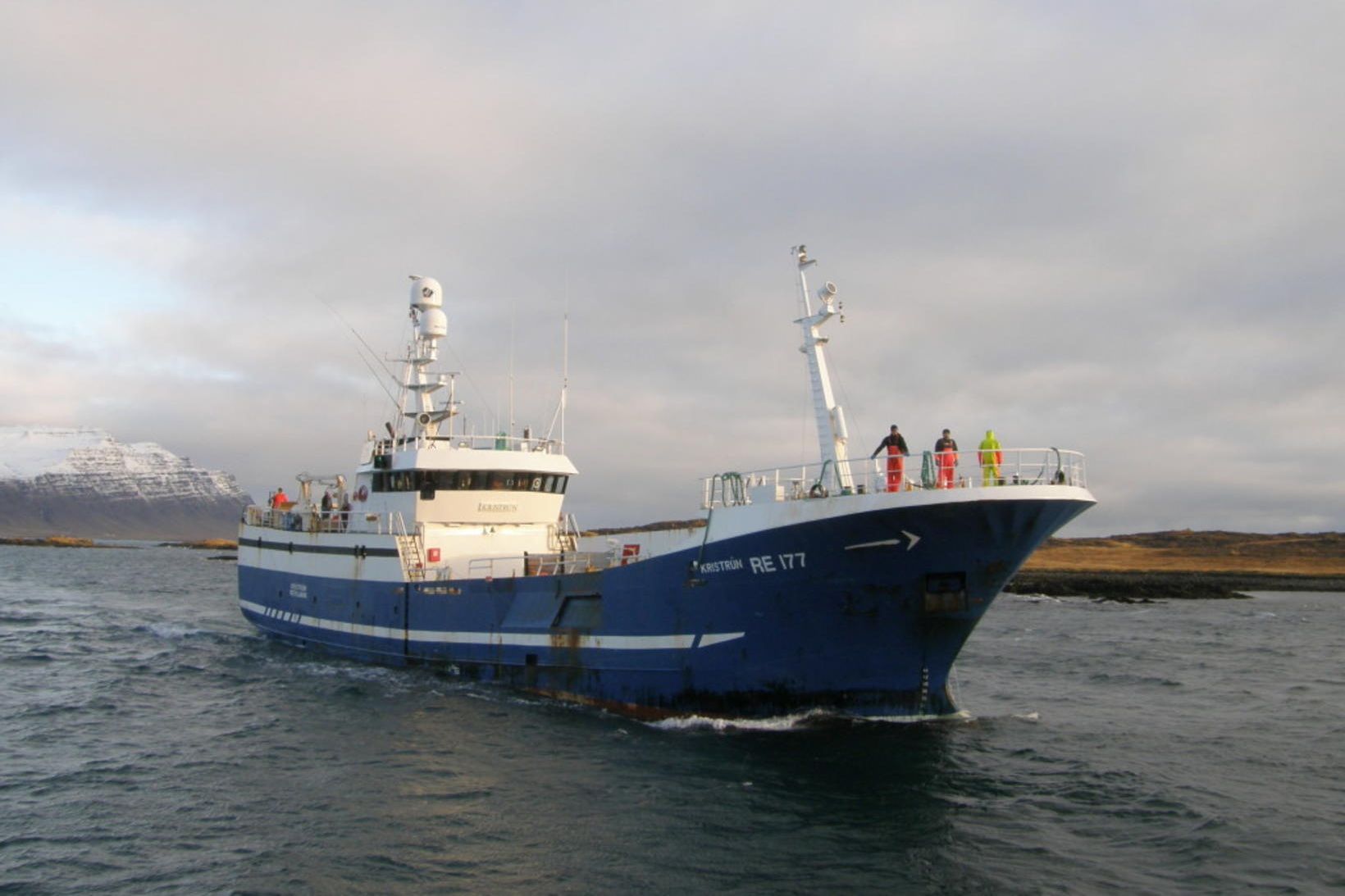 Kristrún RE-177 hefur verið seld til Færeyja.