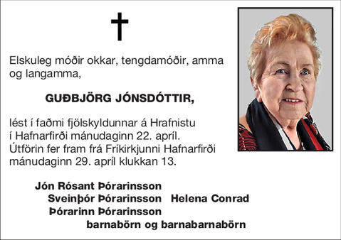 Guðbjörg Jónsdóttir,