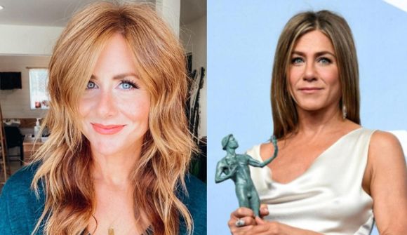 Tvífari Aniston oft kölluð „Rachel úr Friends“