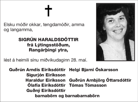 Sigrún Haraldsdóttir