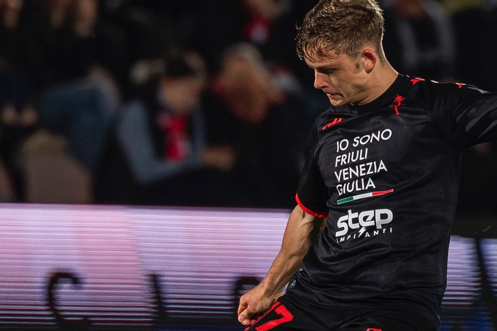 Kristófer skoraði í stórsigri