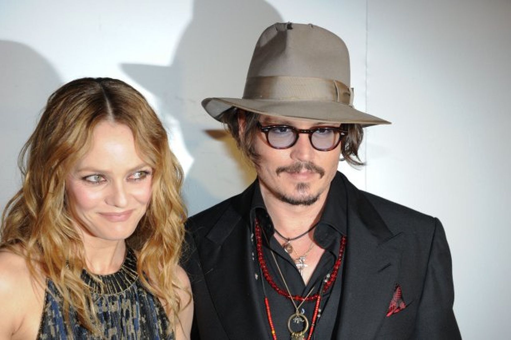 Vanessa Paradis ásamt Johnny Depp árið 2012.