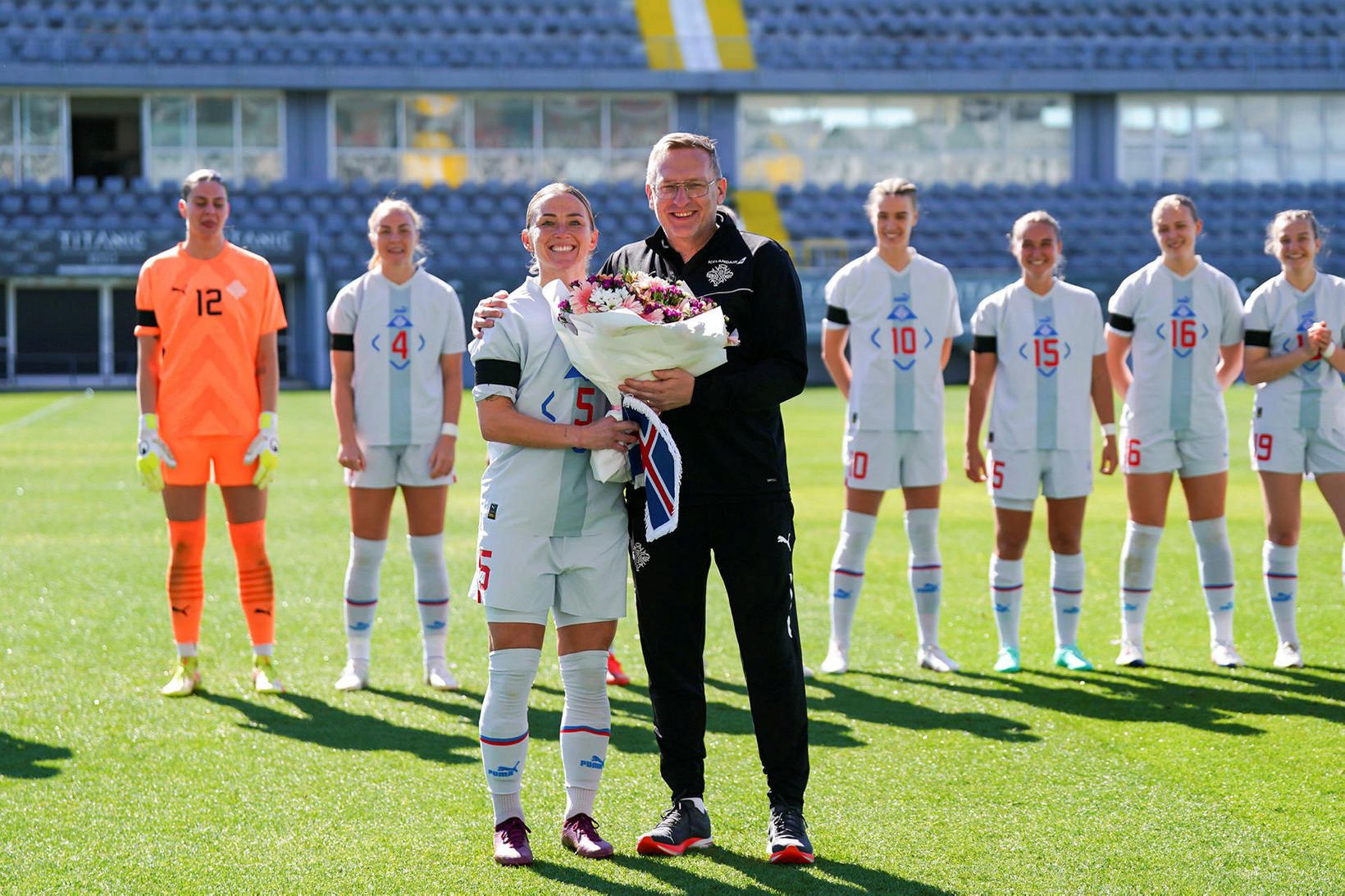 Gunnhildur Yrsa Jónsdóttir og Þorsteinn Halldórsson á góðri stundu.