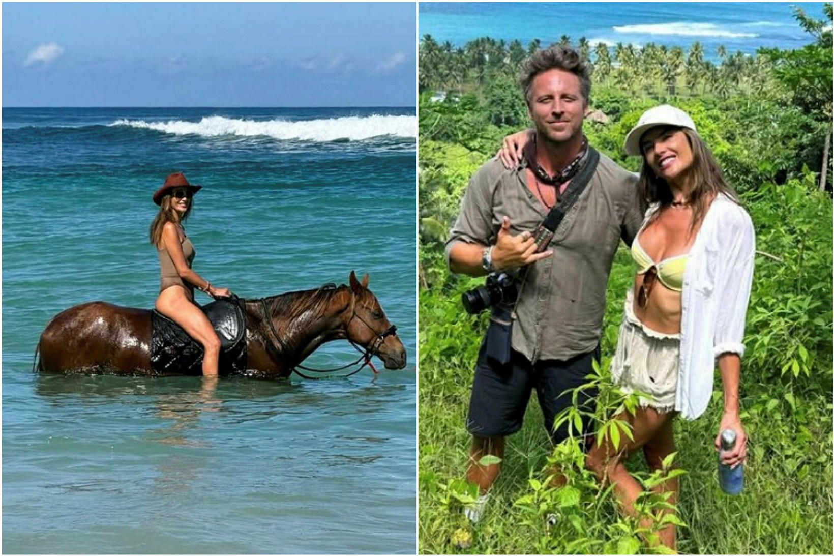 Vinkona Rúriks með giftingahring í Indónesíu