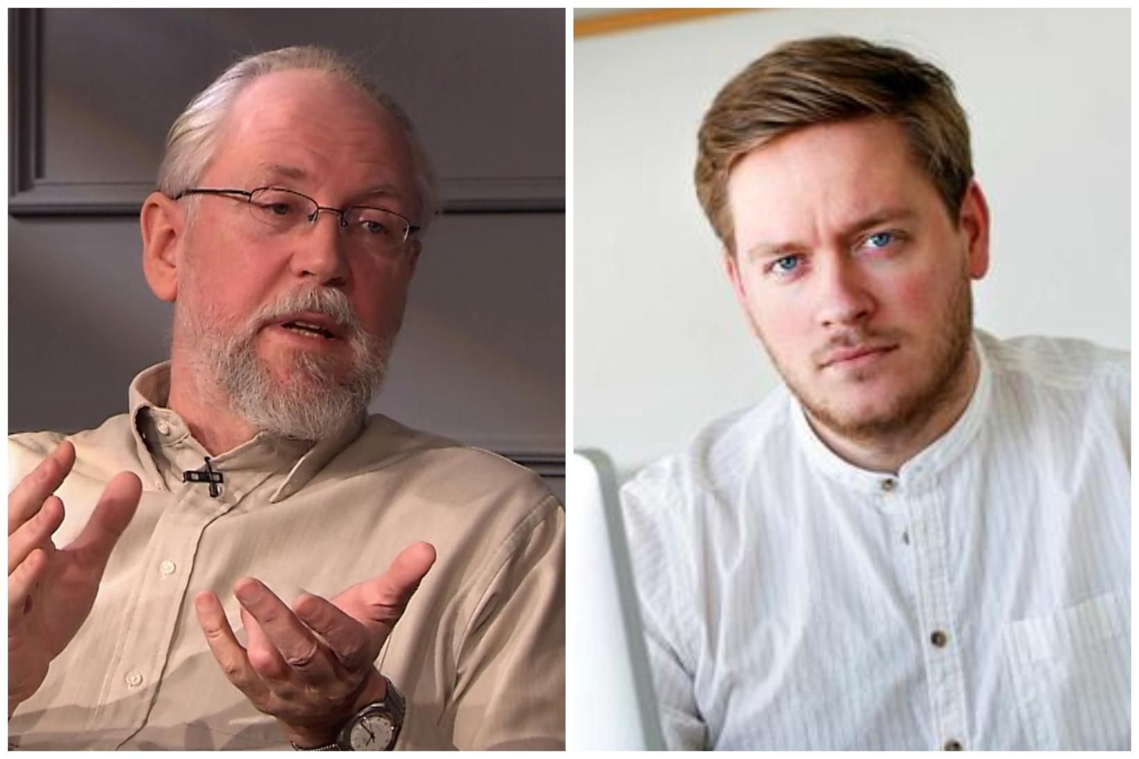 Páll Vilhjálmsson og Aðalsteinn Kjartansson.