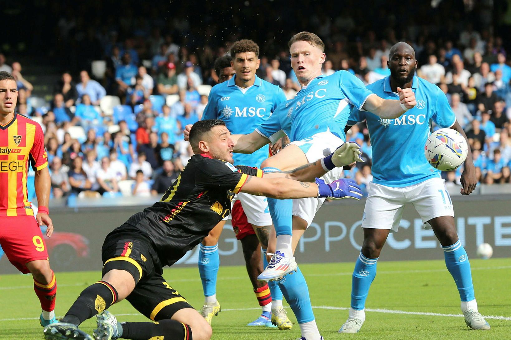 Scott McTominay hefur farið afar vel af stað með Napoli.