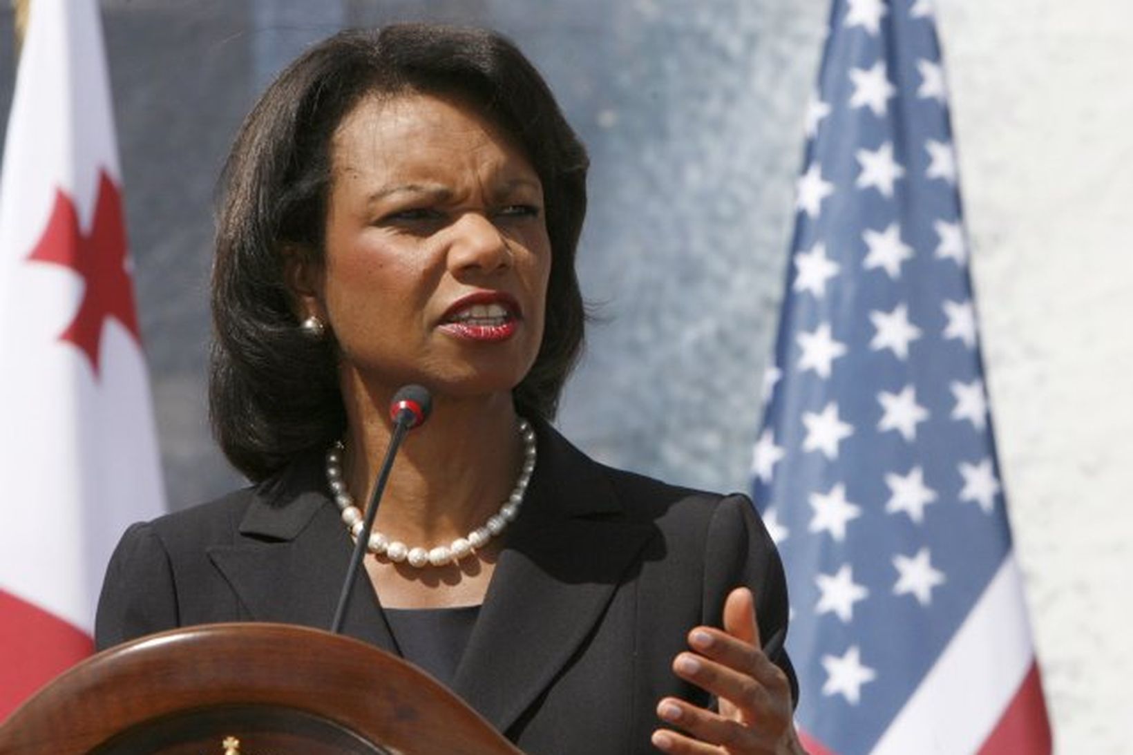 Condoleezza Rice.