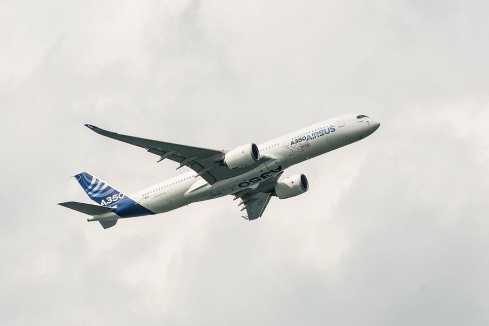 A350 XWB á lofti.