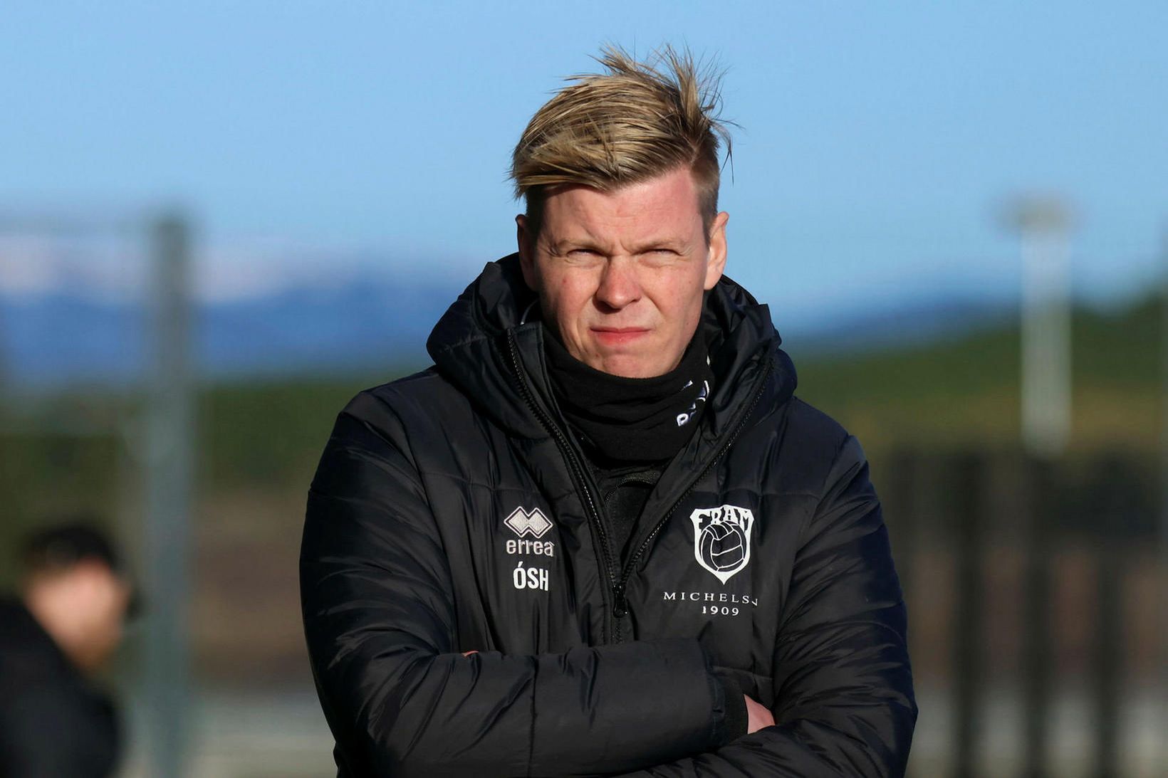 Óskar Smári Haraldsson er þjálfari kvennaliðs Fram.