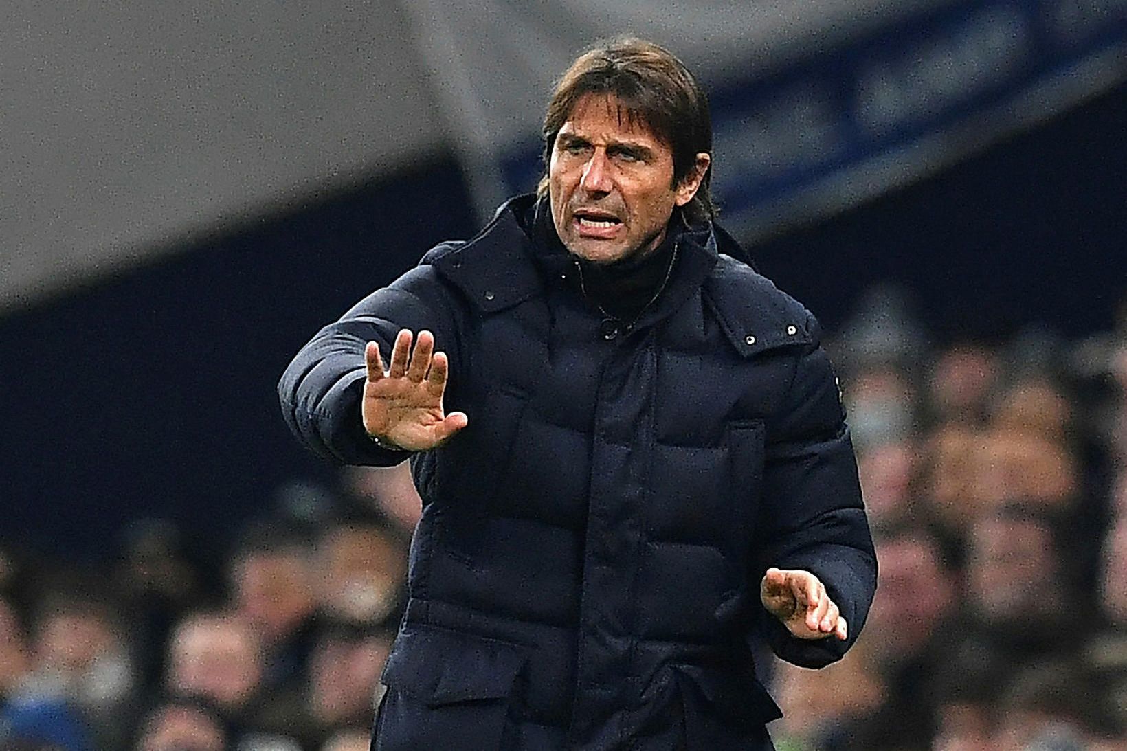 Antonio Conte var ekki skemmt.