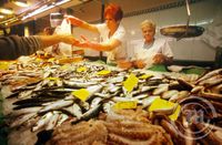 Mercado de La Boqueria í Barcelona