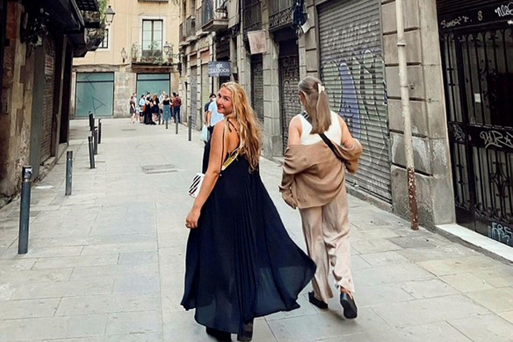 Elma Dís Árnadóttir segir Barcelona vera svo fjölbreytta, bæði mannlífið …