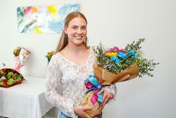 Eygló Fanndal Sturludóttir var heiðruð á Bessastöðum eftir að hafa orðið Evrópumeistari.