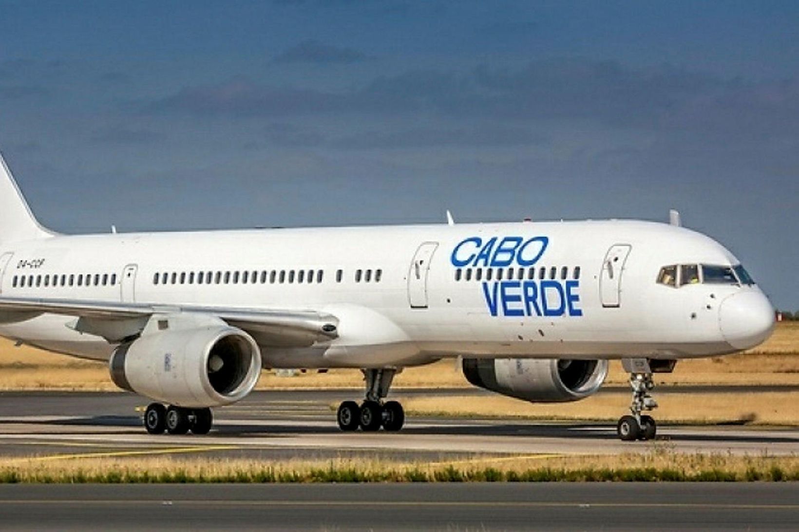 Flugvél Cabo Verde Airlines.