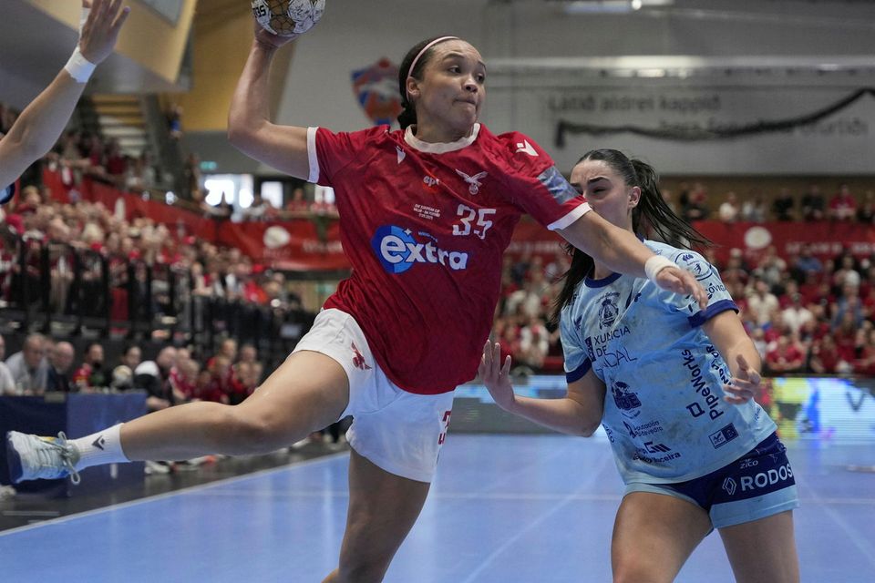Lovísa Thompson í færi í dag.