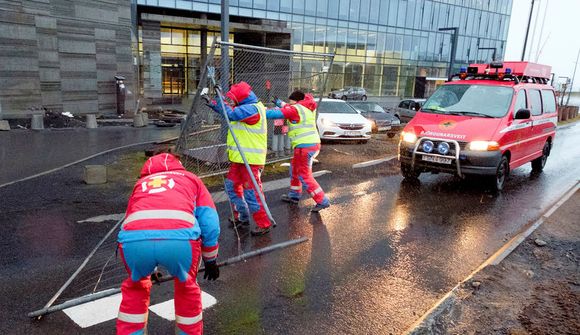 Byggingarsvæði illa merkt