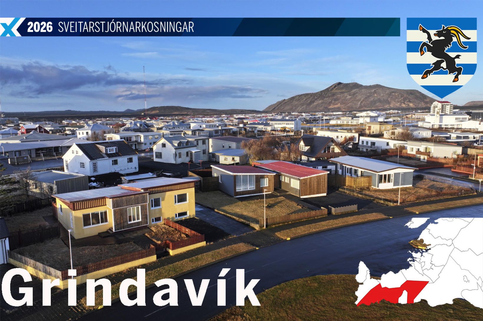 Miðflokkurinn tapar stórt í Grindavík