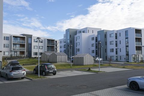 Holtsvegur in Urriðaholt in Garðabær where the electrical malfunction occurred on Friday.